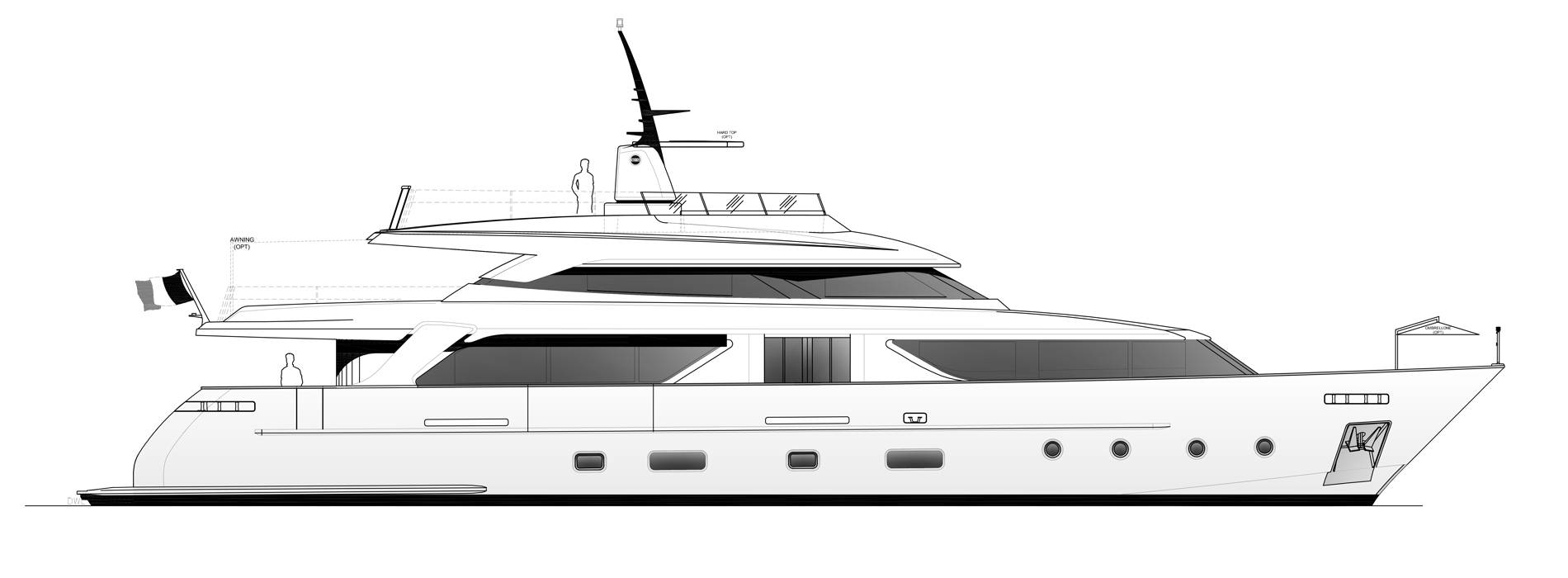 Sanlorenzo Yachts SD112-65 Profil