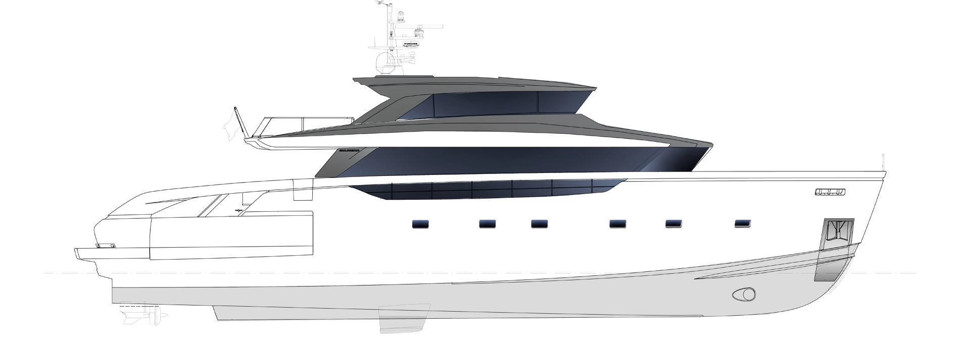 Sanlorenzo Yachts SX100 Profile