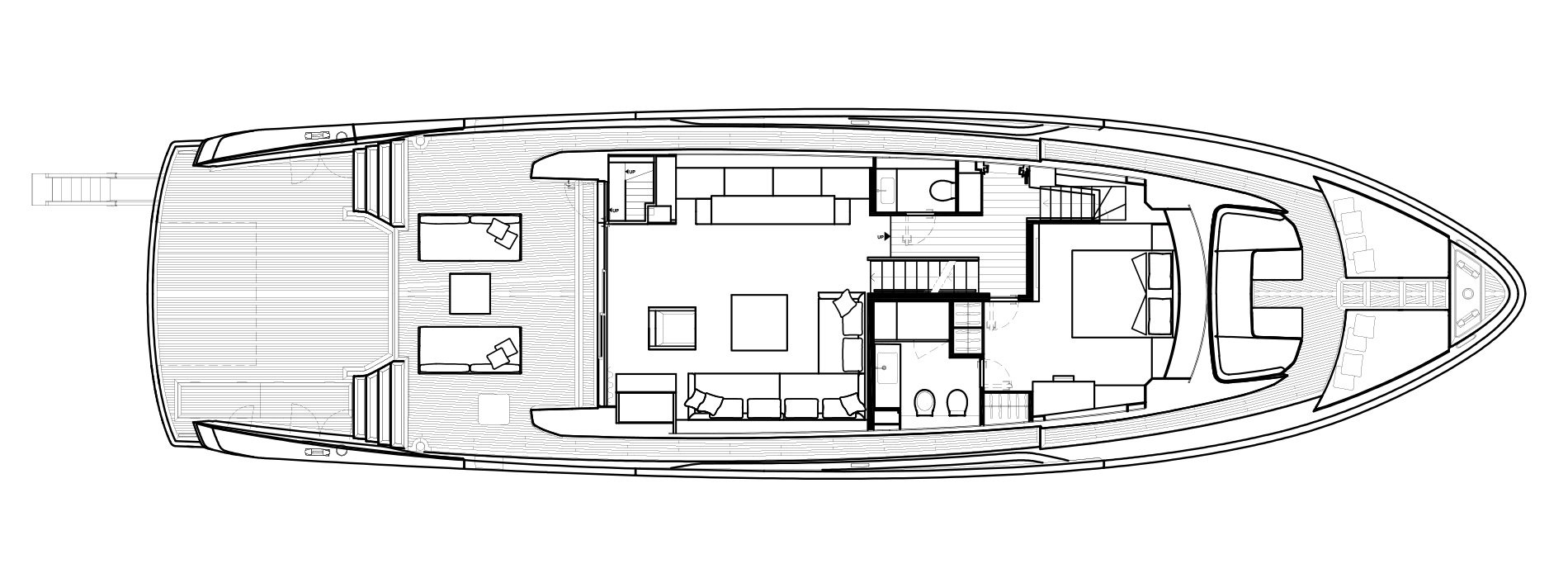 Sanlorenzo Yachts SX88 Main deck Version C
